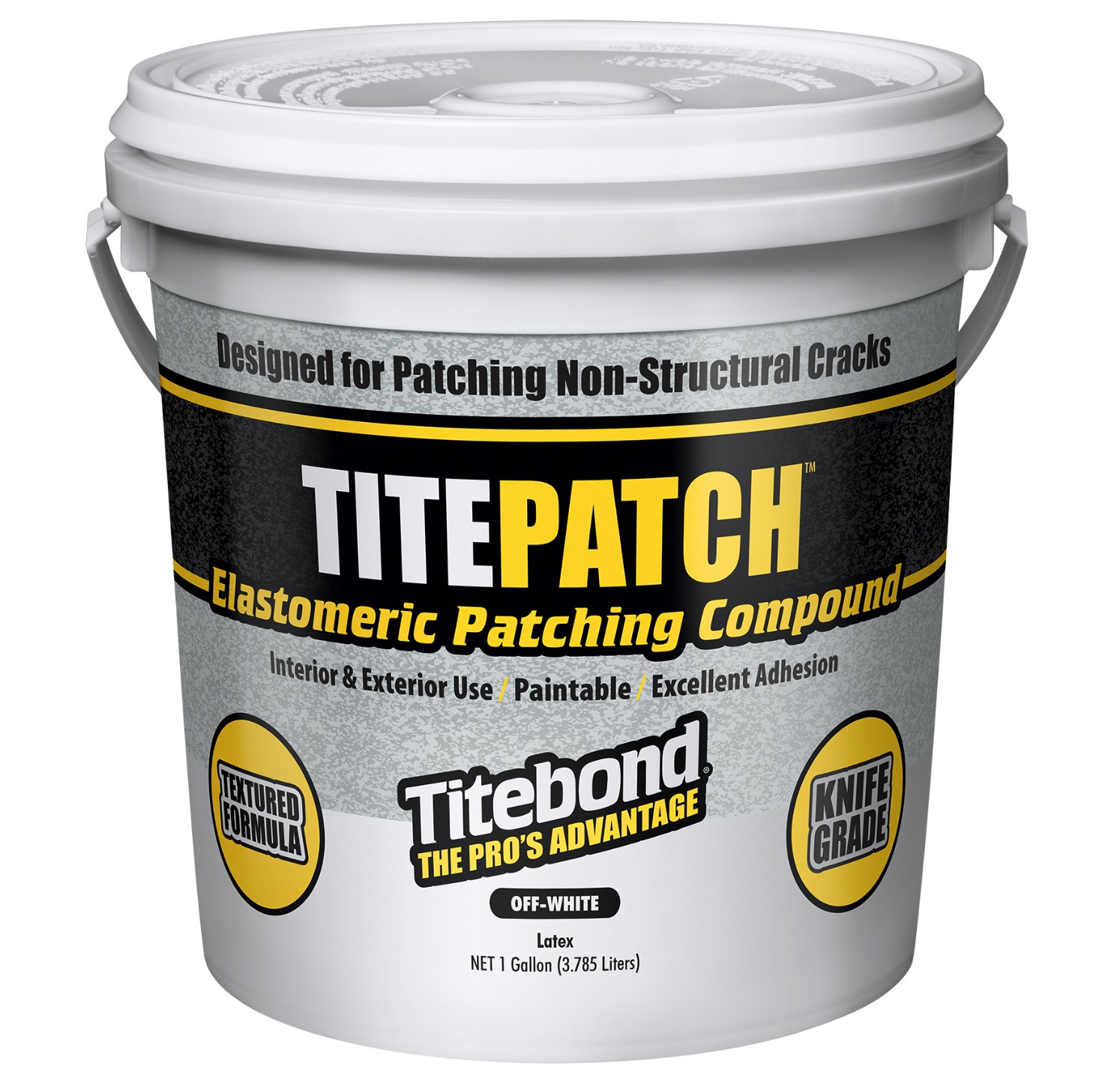 Scellant pour travaux intérieurs et extérieurs Titebond TitePatch 5375; 946 ml