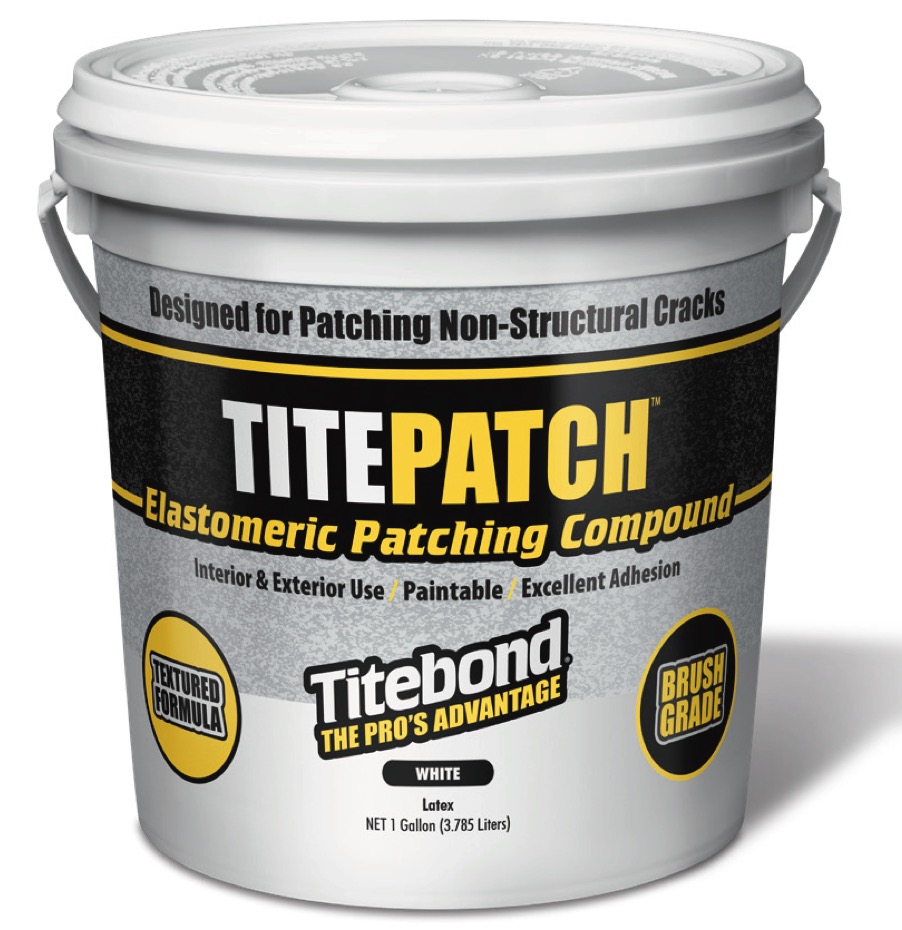 Scellant pour travaux intérieurs et extérieurs Titebond TitePatch 5366; 3,785 l