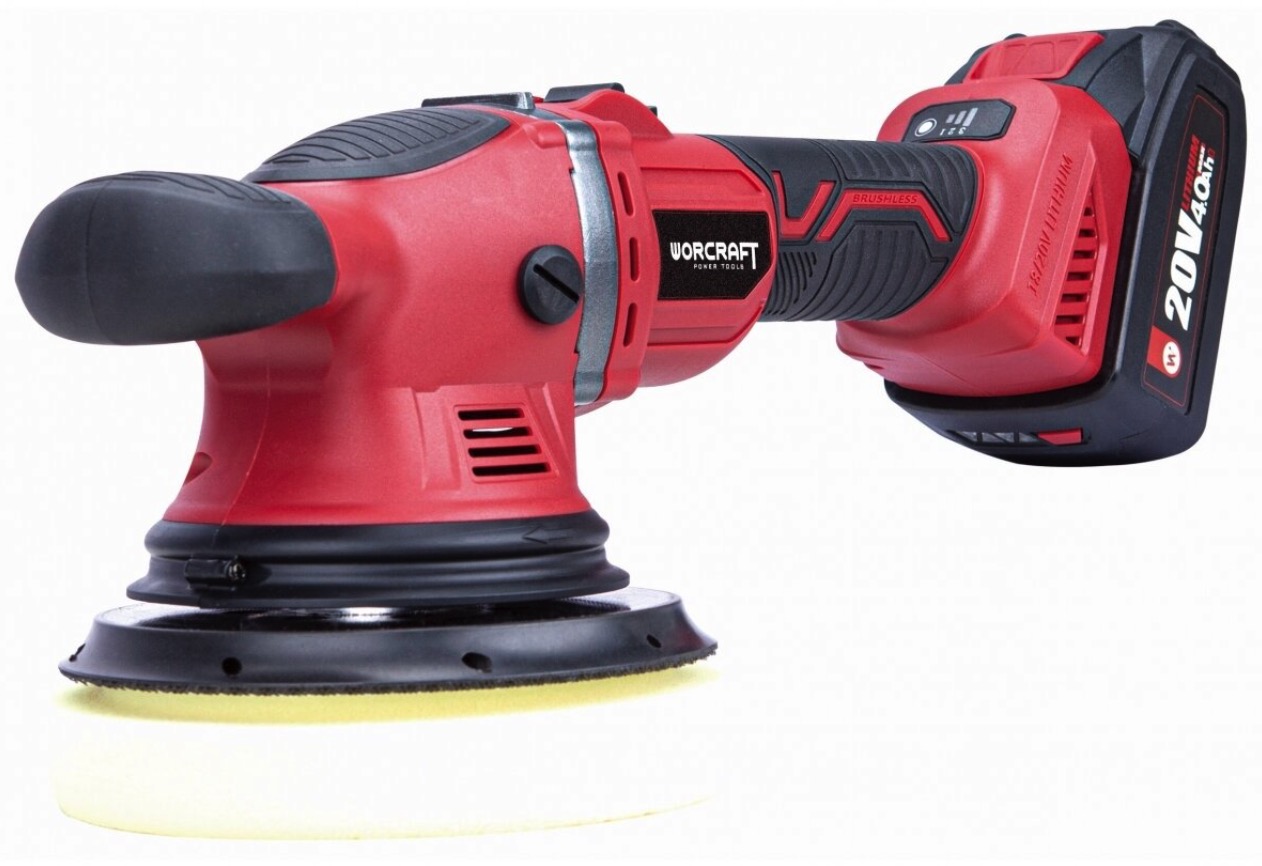 Polisseur Worcraft COP-S20LiB; 20 V; 1x4,0 Ah accu.