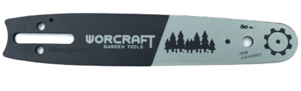 Rail de guidage pour tronçonneuse Worcraft CHSS20LiB04; 6''; 152 mm; 1/4''; 36; 1,1 mm