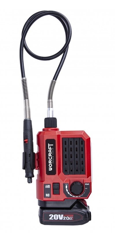 Meuleuse Worcraft CEMG-S20Li; 20 V; 1x4,0 Ah accu.