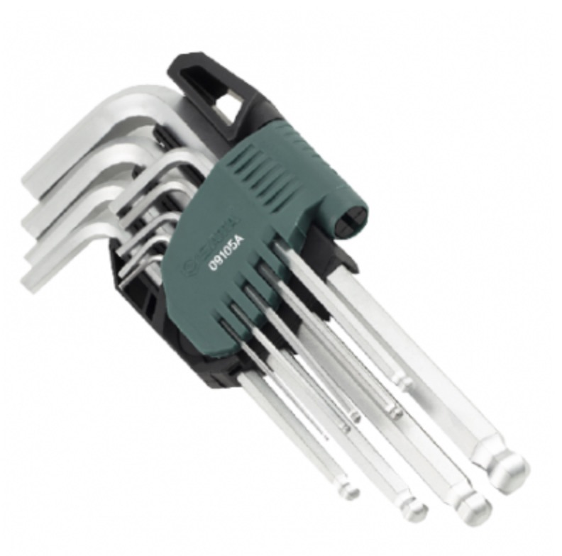 Clé hexagonale Sata S09105A; 9 unités