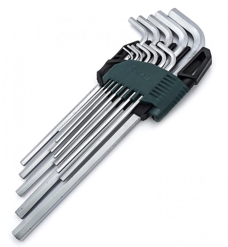 Clé hexagonale Sata ST09104SJ; 12 unités