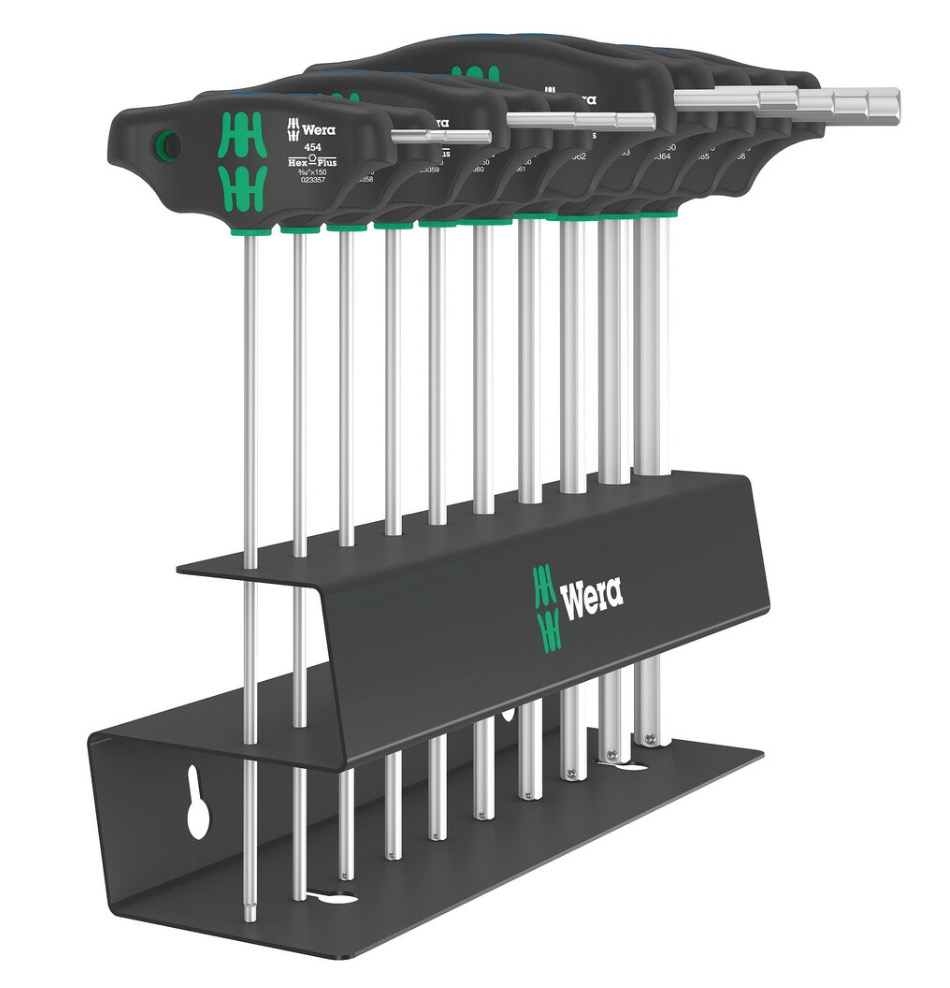 Ensemble de tournevis Wera 454/10 HF Set Imperial 2; 10 unités