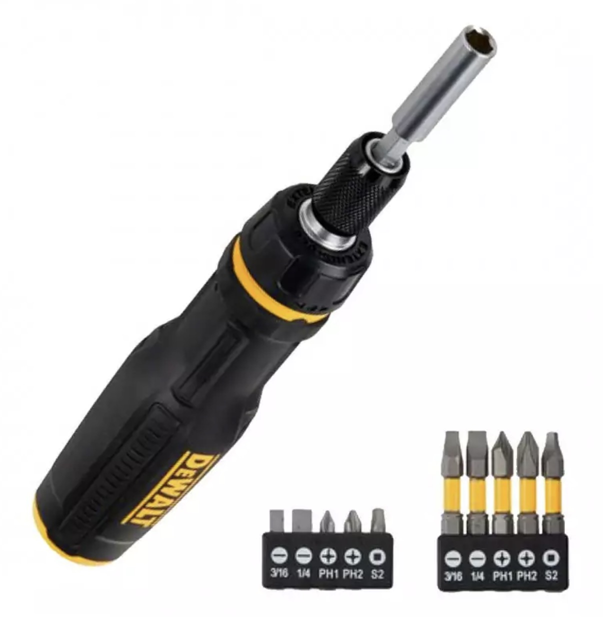 Conducteur de main DeWalt DWHT68001-0 + tournevis Bit