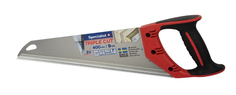 Scie manuelle Specialist+ TRIPLE CUT; 400 mm; pour le bois
