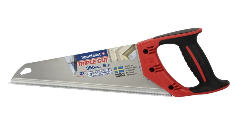 Scie manuelle Specialist+ TRIPLE CUT; 350 mm; pour le bois