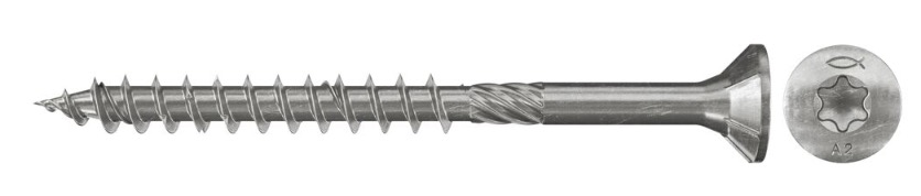 Vis à bois Fischer FPF-ST P; 4,5x40 mm; TX20; 200 unités