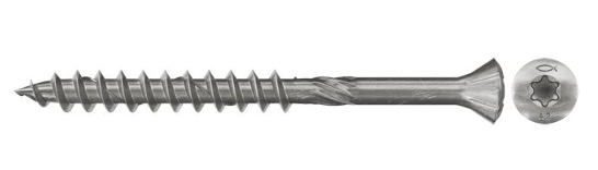 Vis à bois Fischer FFSII-RT6; 4,5x45 mm; TX20; 300 unités