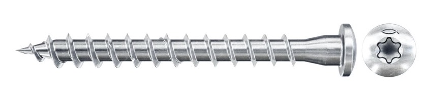 Vis à bois Fischer FPF-PT ZPF; 5,0x40 mm; TX20; 200 unités