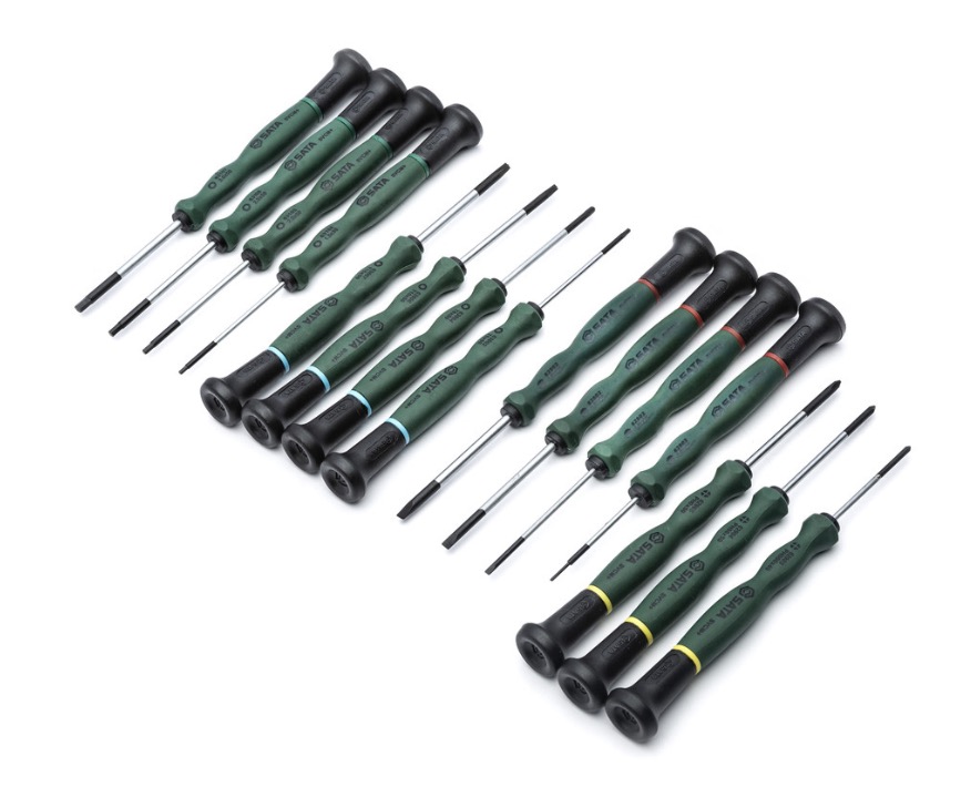 Ensemble de tournevis Sata S09317; 15 unités