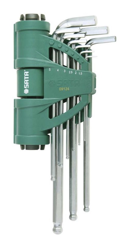 Clé hexagonale Sata S09124; 9 unités
