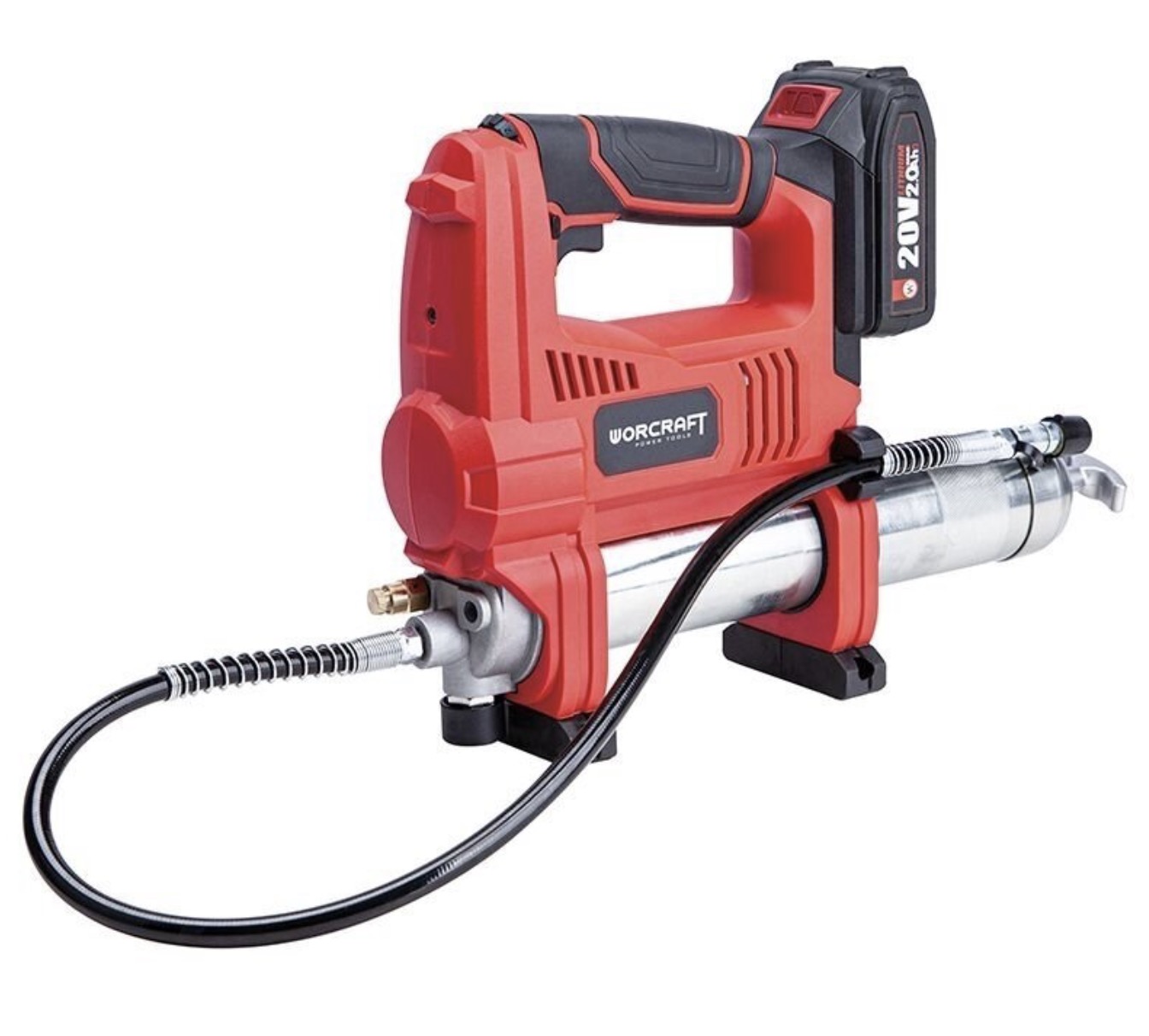 Pulvérisateur de lubrifiant sans fil Worcraft CGG-S20Li; 20 V; 1x4,0 A accu.