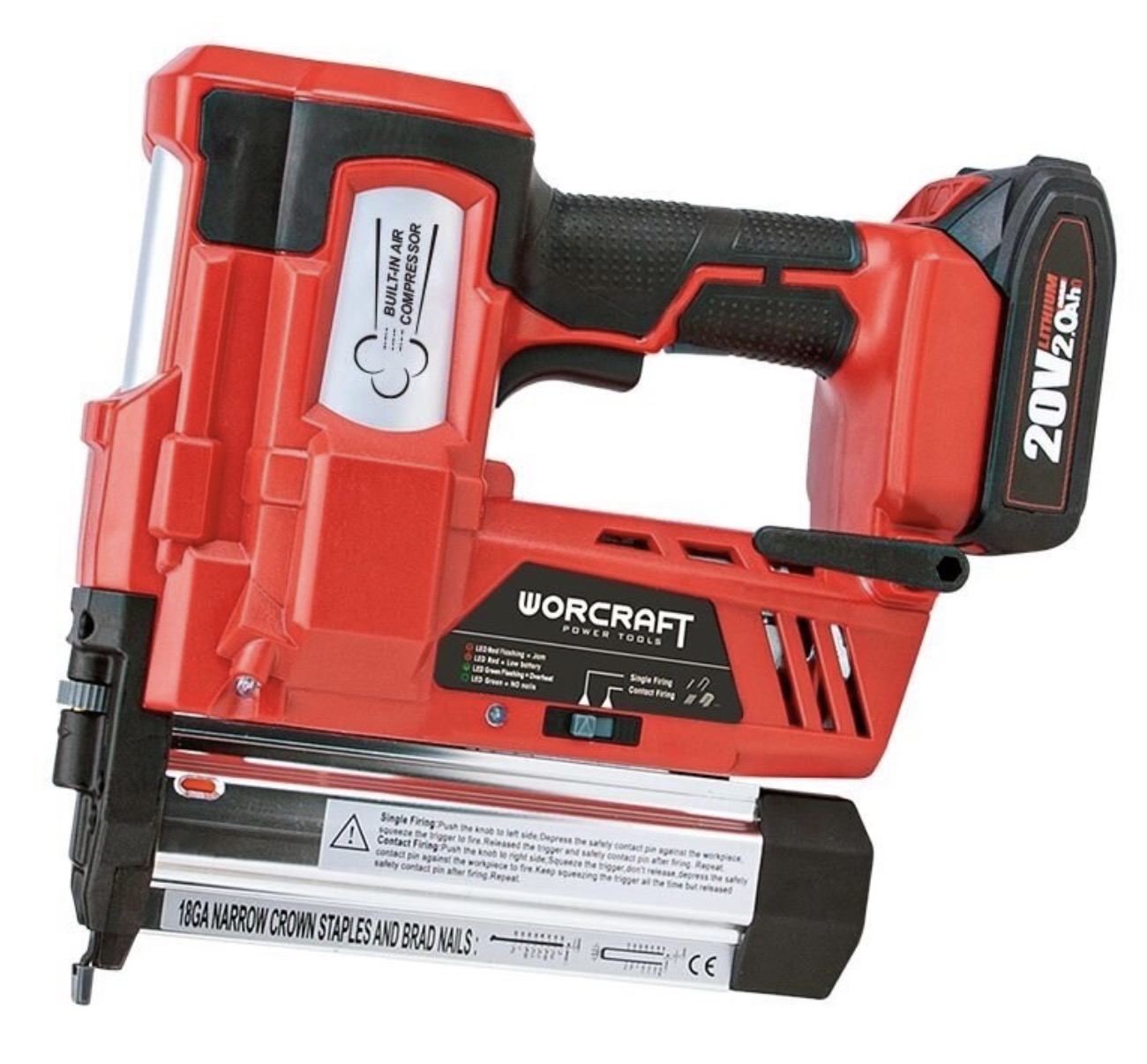 Faisceau de câbles sans fil Worcraft CNS-S20LiH; 20 V; 1x4,0 Ah accu.