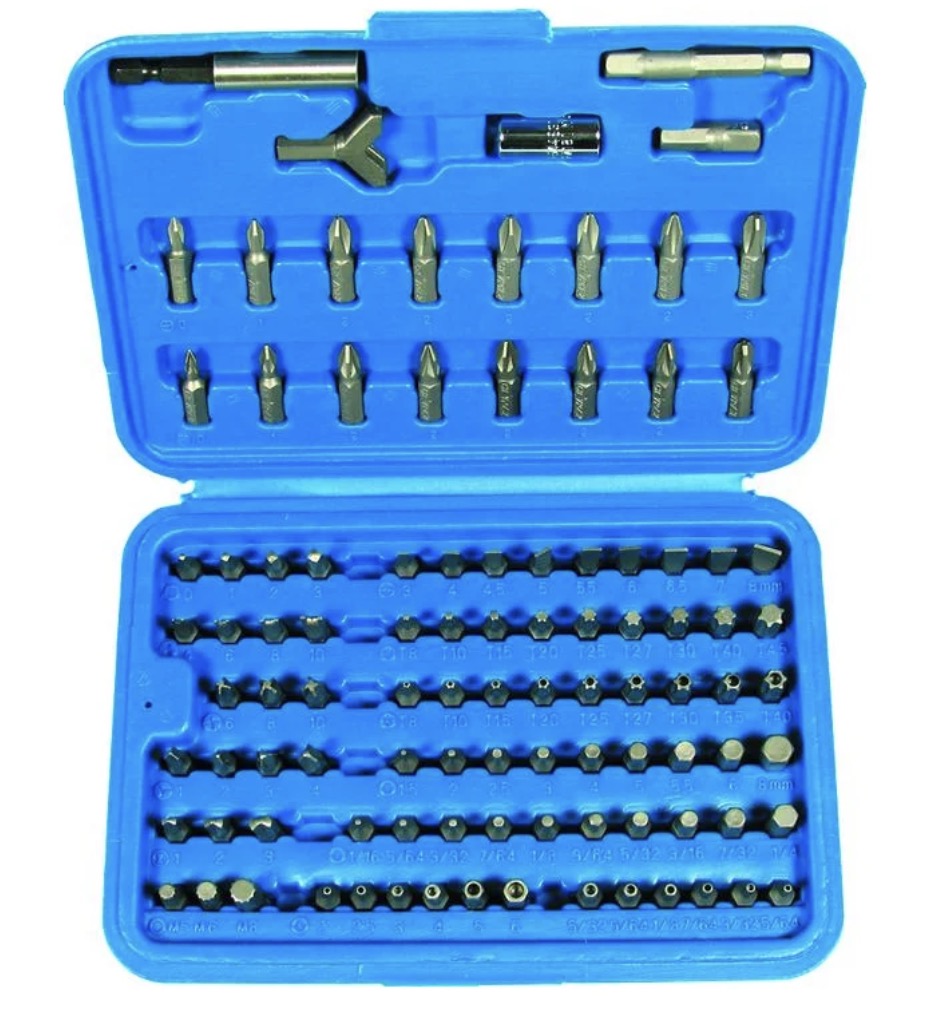 Jeu d'accessoires de tournevis Condor Werkzeug C1100; 100 unités