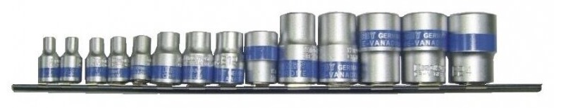 Jeu de clés à douille KingRoy KR30158014; 14 unités