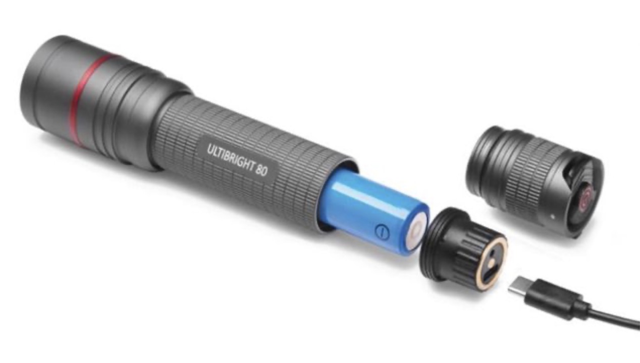 Lampe de poche Emos P3180; 3,7 V; 1x2,6 Ah accu.