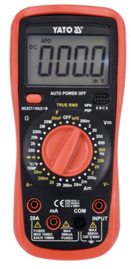 Multimètre Yato YT-73083
