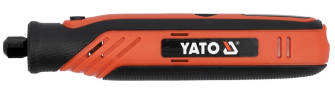 Meuleuse Yato YT-82763; 4 V; 1x1,5 Ah accu.