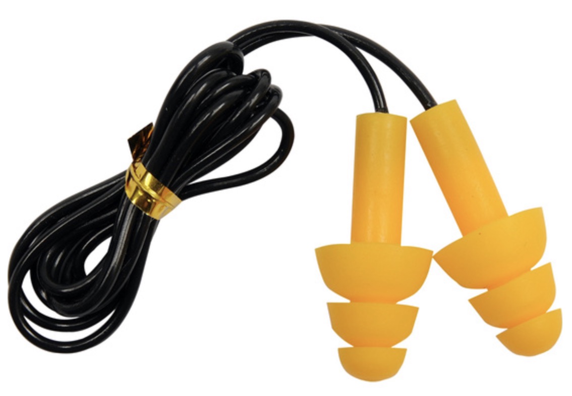 Bouchons d'oreille avec chaîne Yato YT-7456; 28 dB; 50 unités