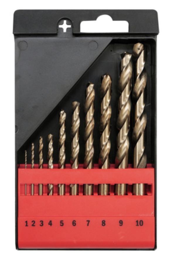 Jeu de forets en métal Yato YT-41603; 1-10 mm; 10 unités