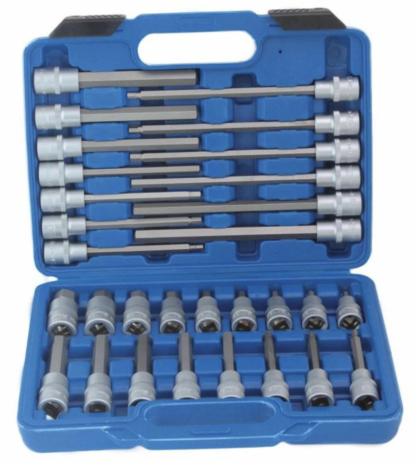 Socket et jeu de bits SATRA S-SH3012; 1/2''; 30 unités