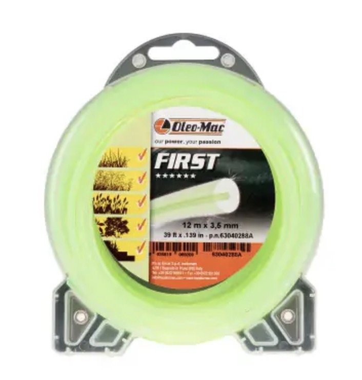 Fil de coupe Oleo-Mac 63040288A; 3,5 mm/12 m
