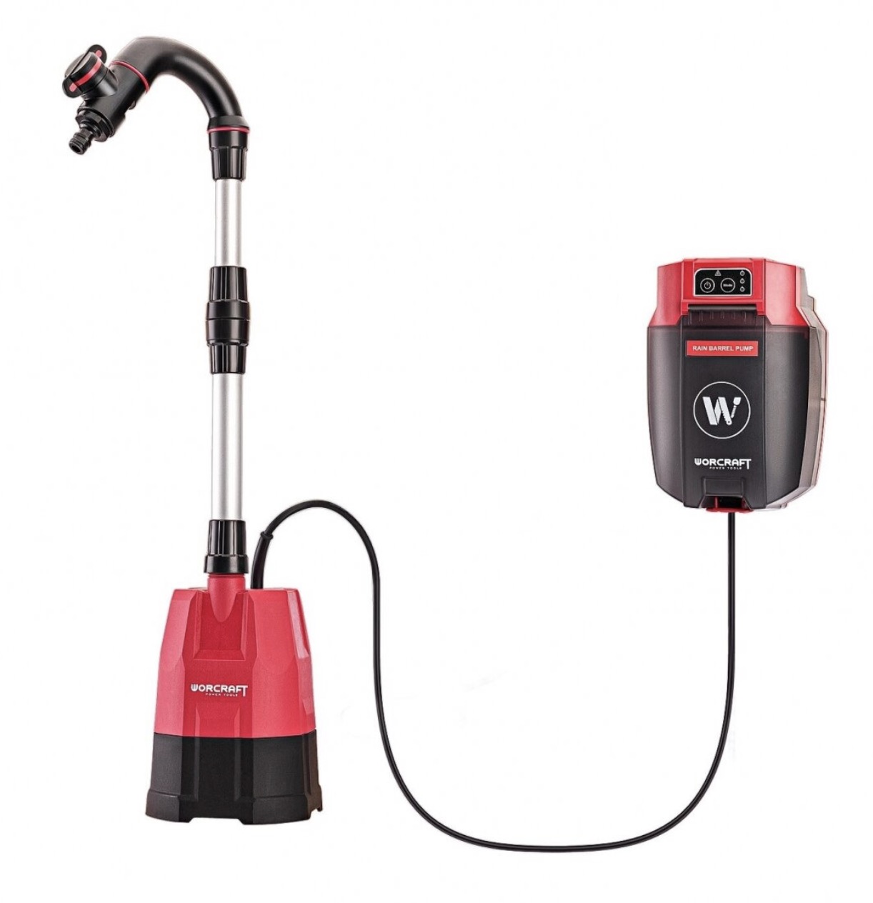Pompe à eau Worcraft CRWPS20Li; 20 V; 1x4,0 Ah accu.