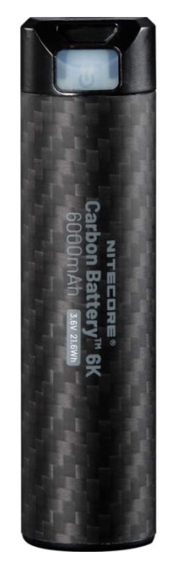 Batterie Nitecore CB6K; 3,6 V; 6,0 Ah; Li-ion
