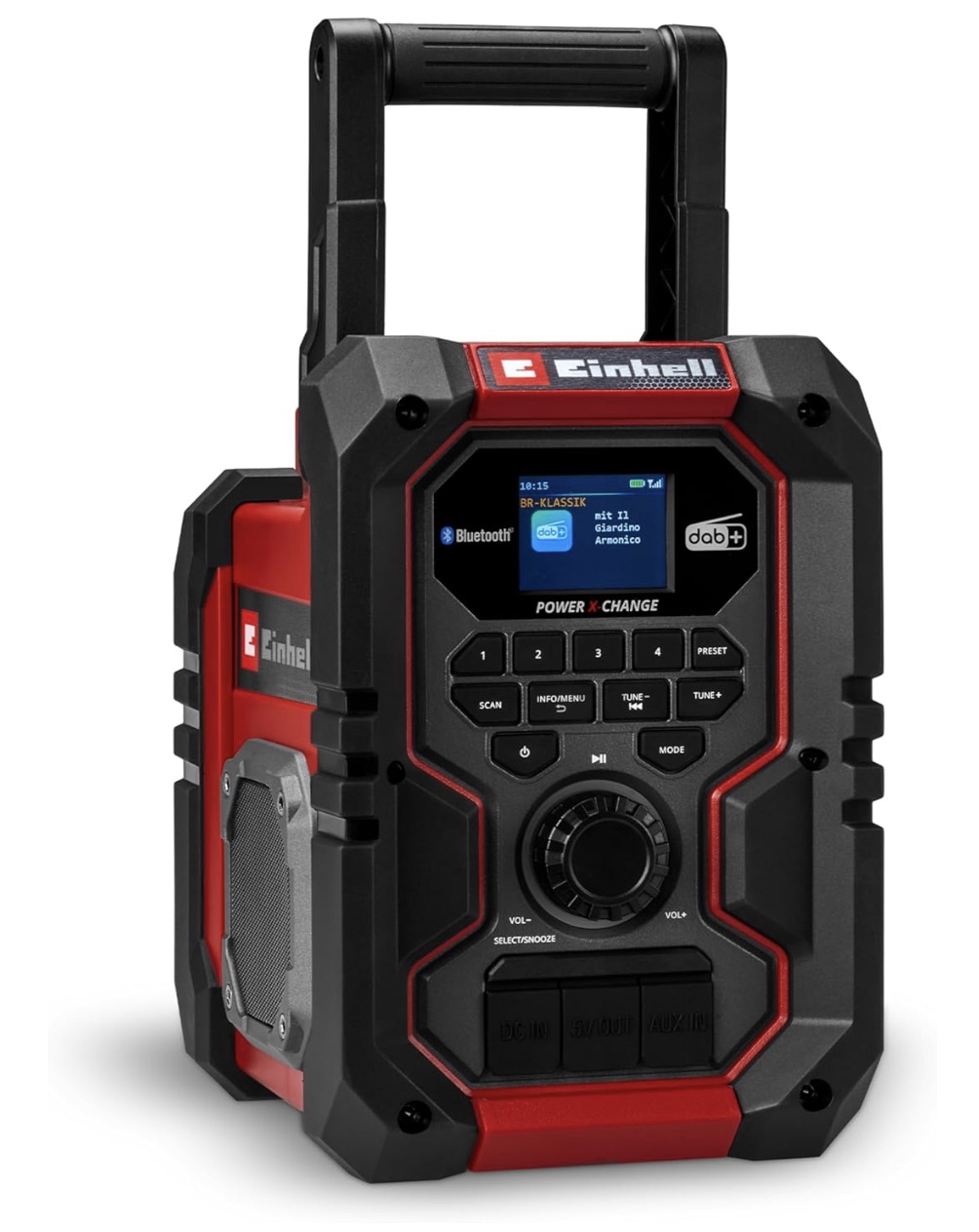 Radio Einhell TE-CR 18 Li DAB+/FM/BT; 18 V (sans batterie et chargeur)