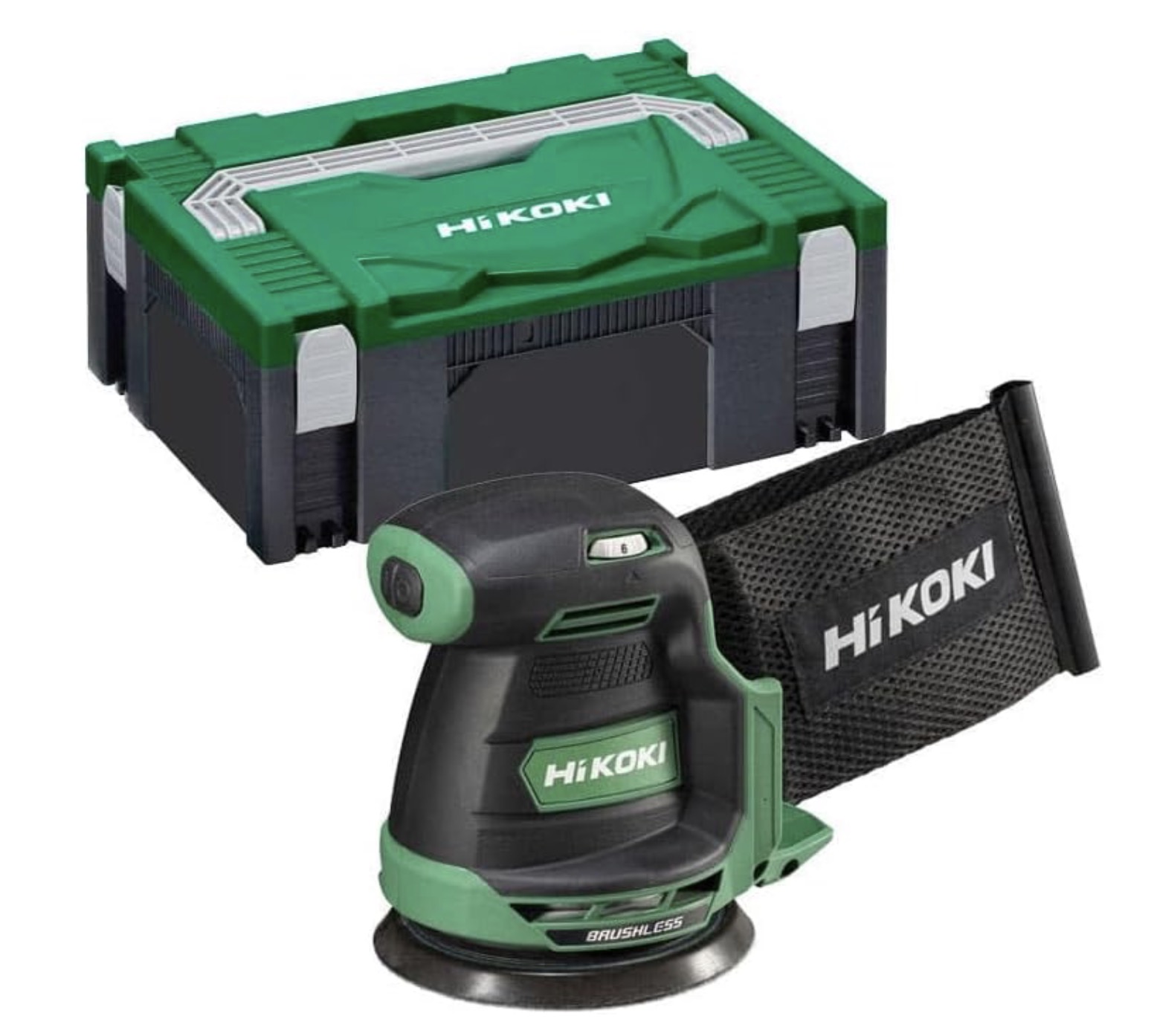 Ponceuse orbitale Hikoki SV1813DAW2Z; 18 V (sans batterie et chargeur)