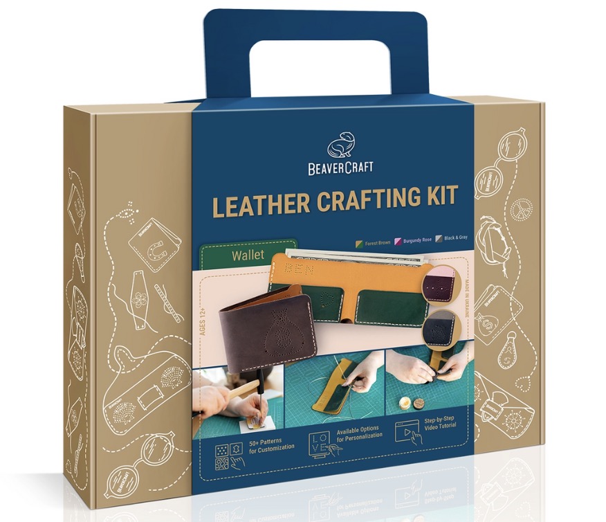 Ensemble BeaverCraft DIY-L-WALLET