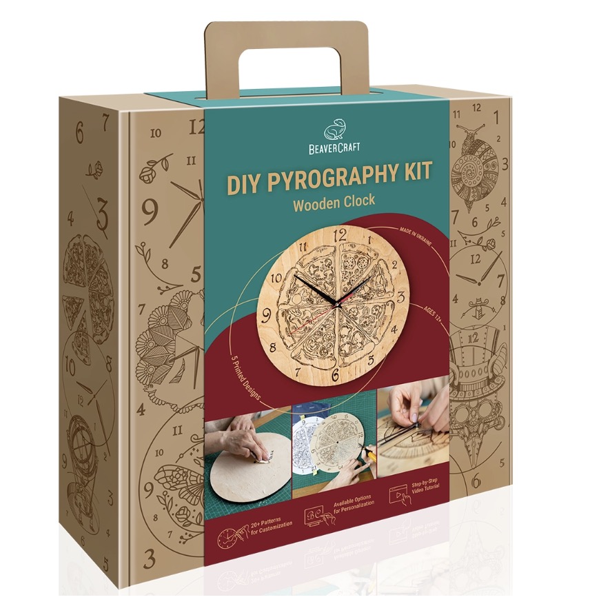 Ensemble BeaverCraft DIY-P-CLOCK