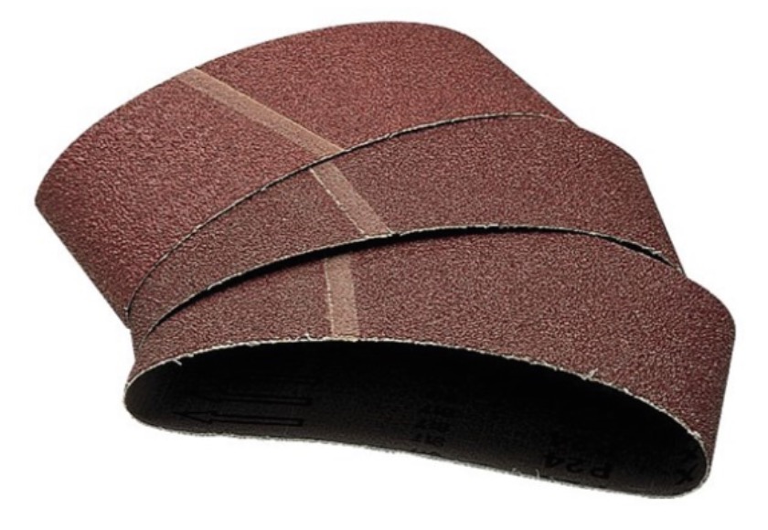 Ceinture de ponçage pour ponceuse à bande Cortex 3215; 75x533 mm; K80; 3 unités