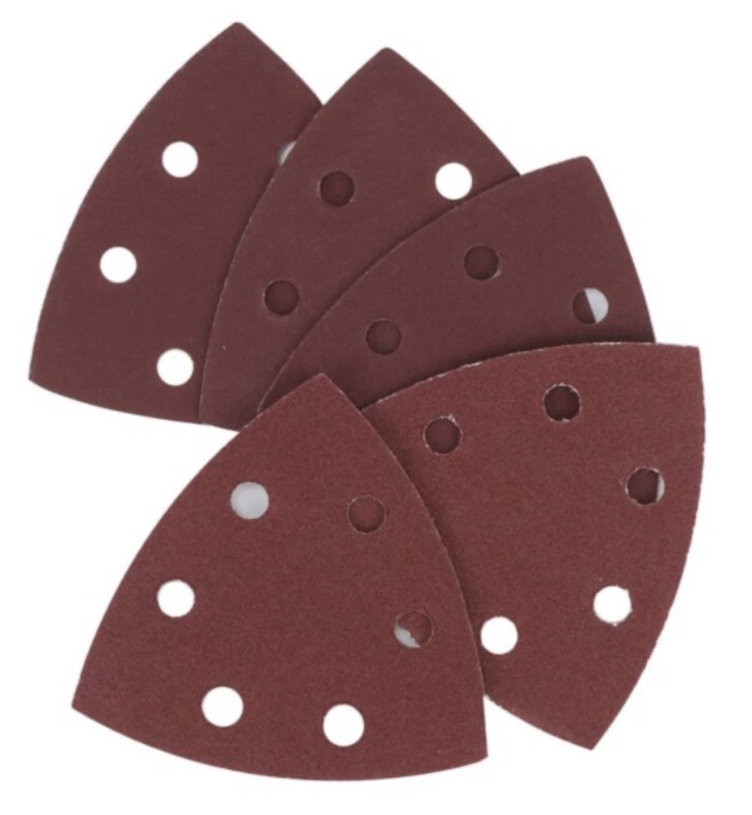Papier de verre pour ponceuse delta Cortex 31411; 94x94 mm; P100; 5 unités