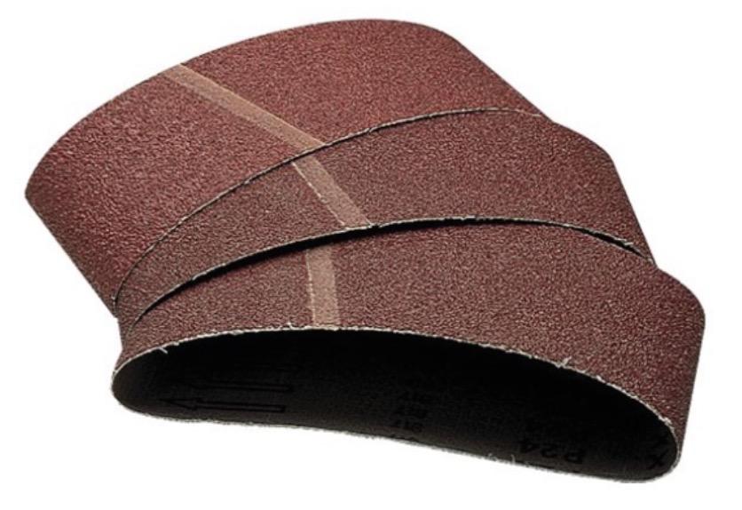 Ceinture de ponçage pour ponceuse à bande Cortex 3209; 75x457 mm; K80; 3 unités