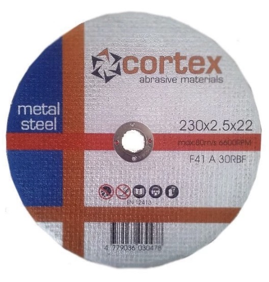 Disque abrasif Cortex 18209; 230x2,5x22 mm