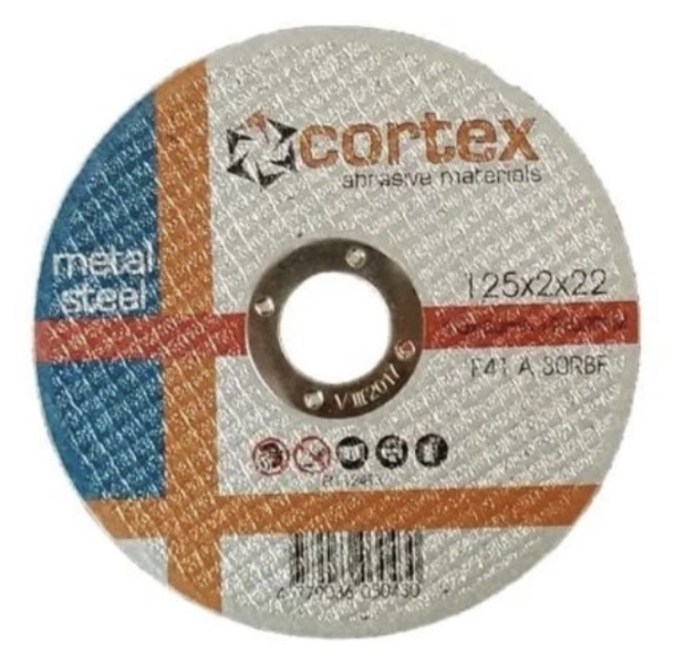 Disque abrasif Cortex 18205; 125x2,0x22,2 mm