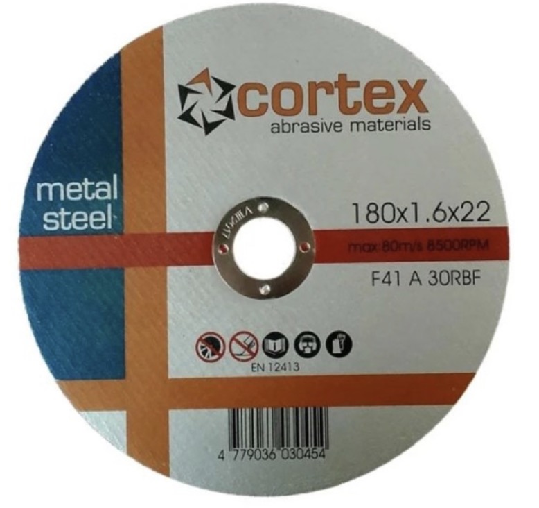 Disque abrasif Cortex 18207; 180x1,6x22,2 mm