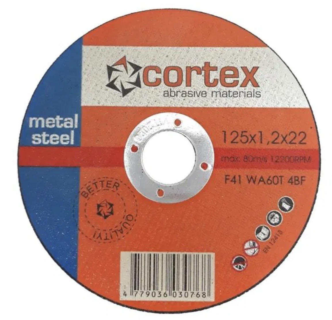 Disque abrasif Cortex 14096; 125x1,2x22 mm