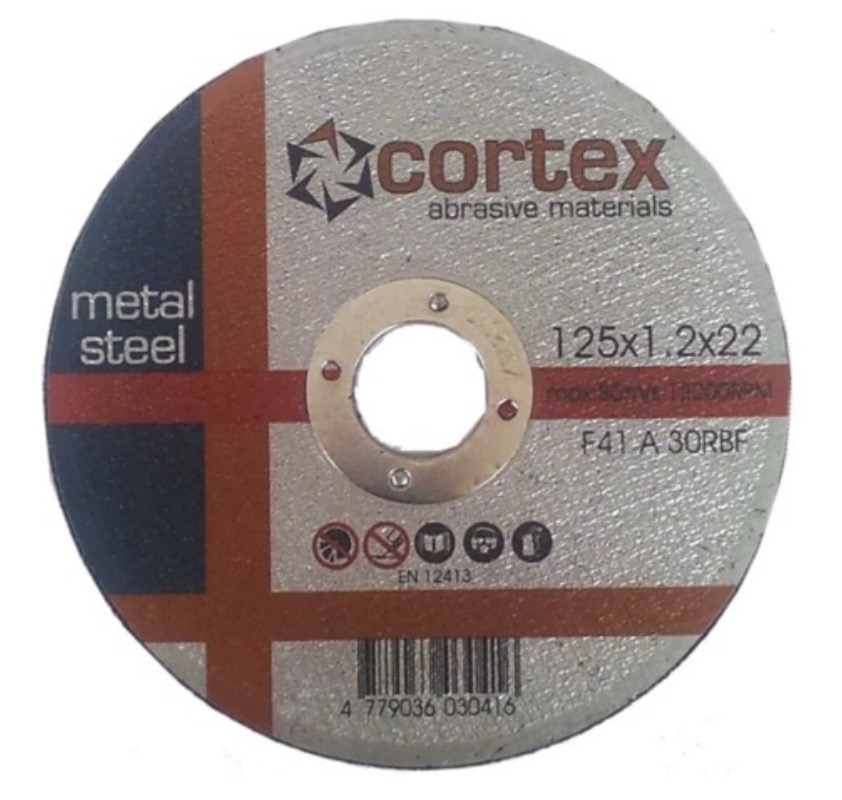 Disque abrasif Cortex 18203; 125x1,2x22,2 mm