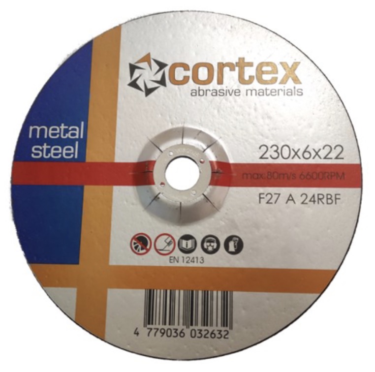 Disque a meuler Cortex 32102; 230x6,0x22,2 mm