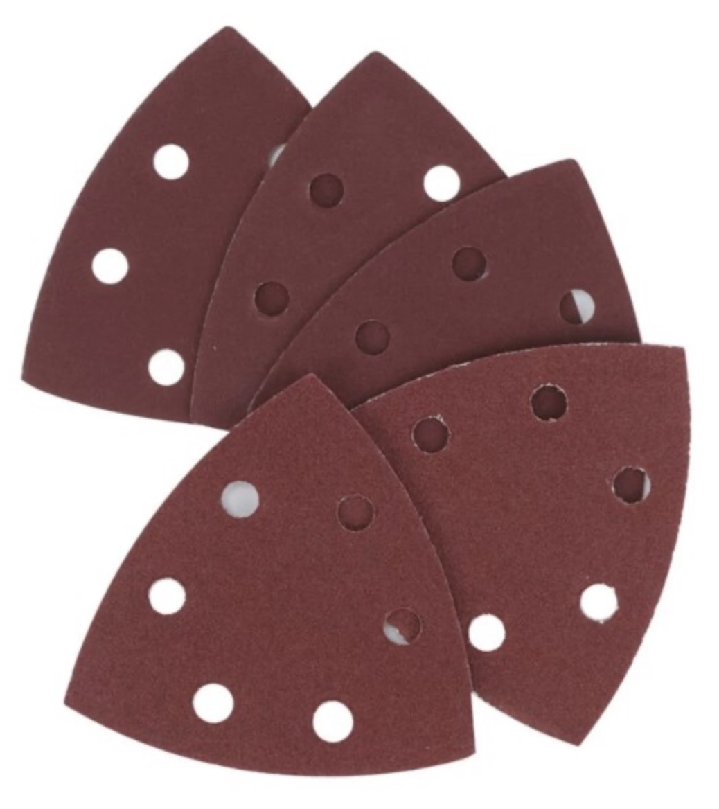 Papier de verre pour ponceuse delta Cortex 31409; 94x94 mm; P60; 5 unités