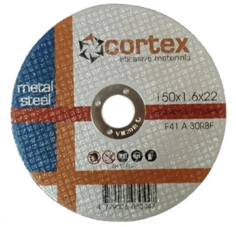 Disque abrasif Cortex 18206; 150x1,6x22,2 mm