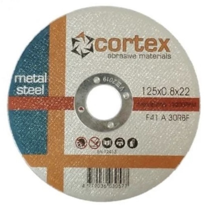 Disque abrasif Cortex 18211; 125x0,8x22,2 mm