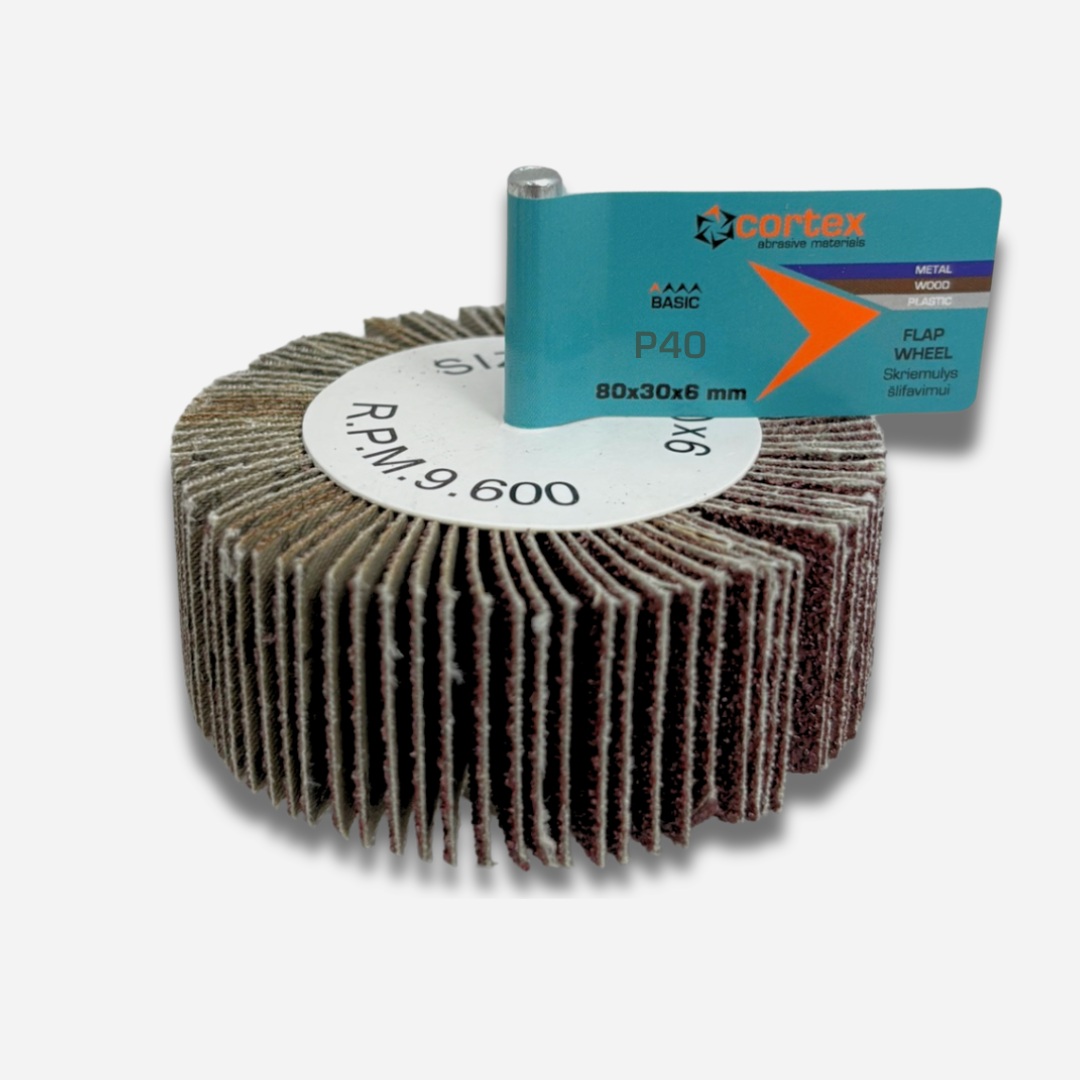 Ponceuse à roue Cortex Basic 33861; 80x30x6; P40