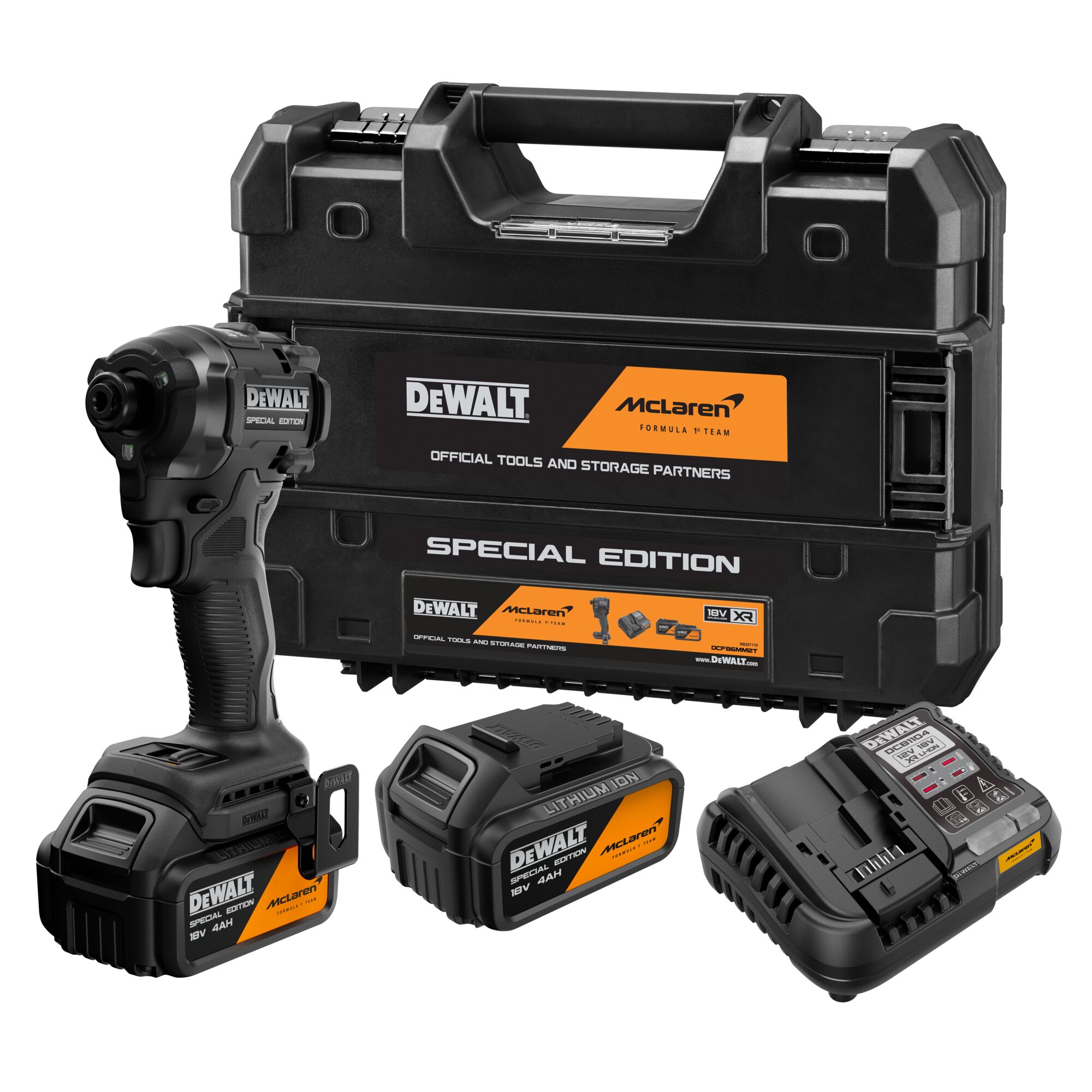 Pilote d'impact Dewalt DCF86MM2T; 18 V; 2x4,0 Ah accu.