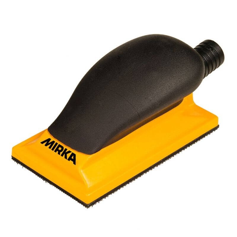 Les défauts réparent le bloc de ponçage pour la fixation d'un disque de ponçage autoadhésif Mirka 8391400111; 70x125 mm