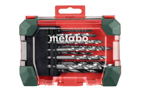 Ensemble de forets Metabo HSS-G SP; 13 unités