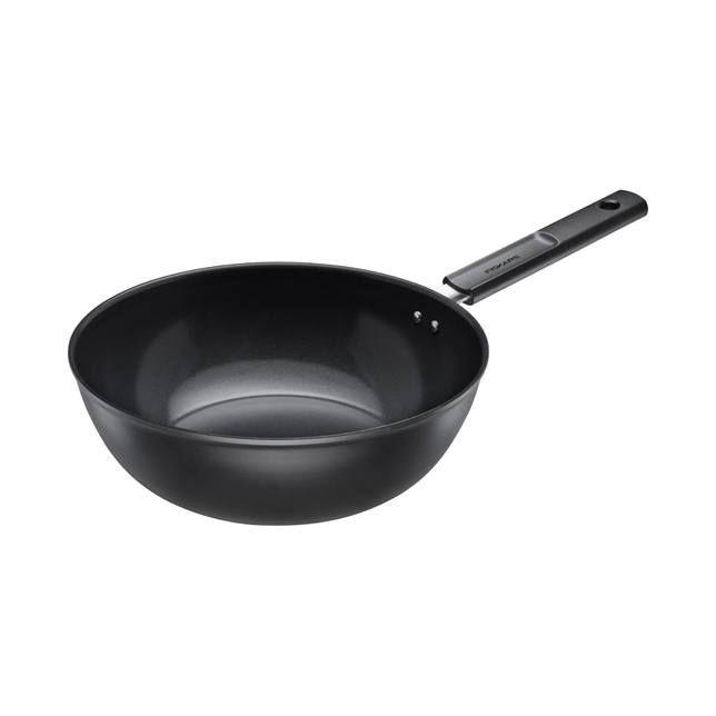 Poêle à frire Fiskars Hard Face WOK 1075523; 28 cm
